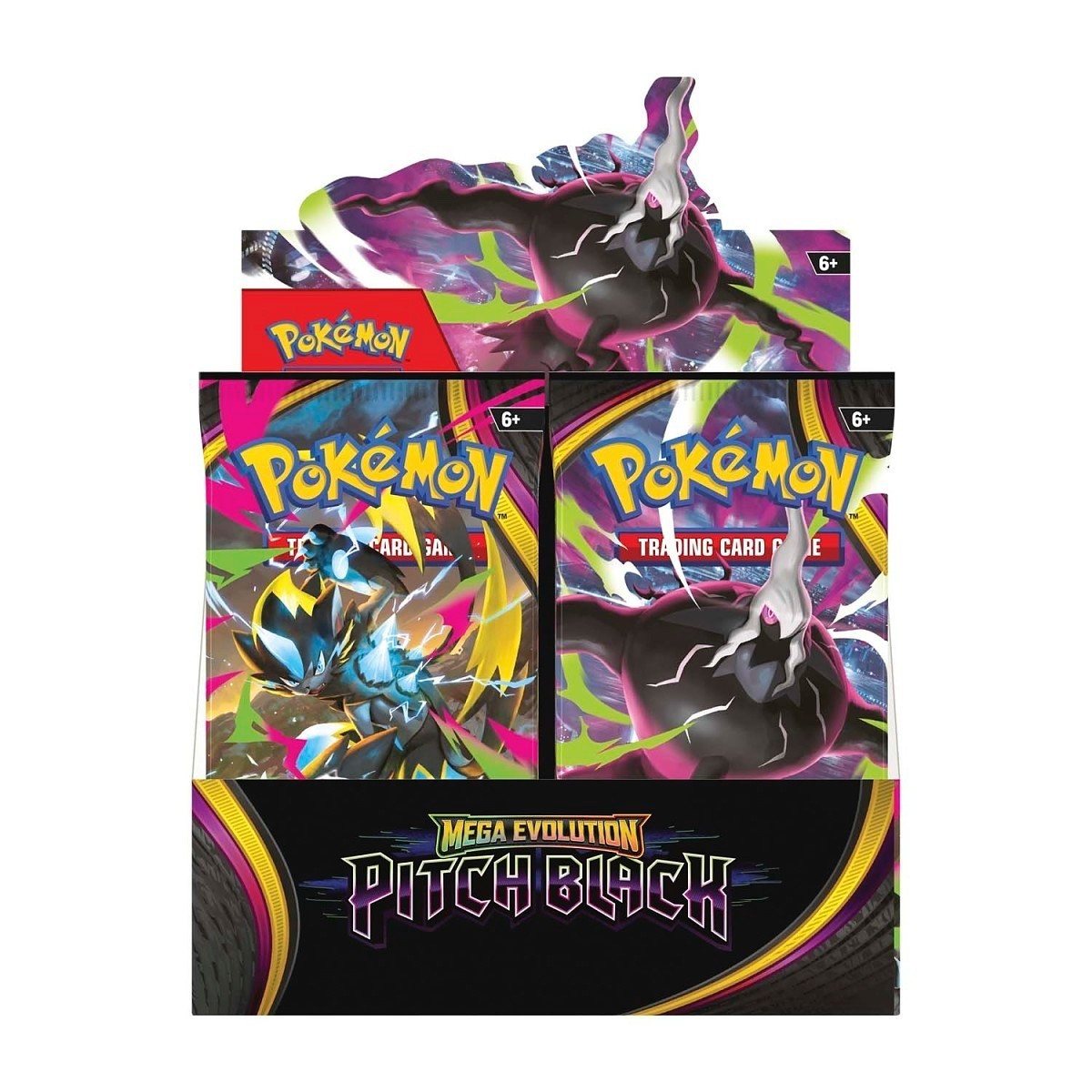 Pokemon Mega Evolution Pitch Black Booster Box (36 Packs) - New & Sealed – Photo 2